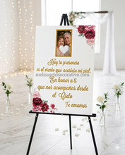 Cargar imagen en el visor de la galería, En honor / memoria 🕊️❤️ Letrero Impreso