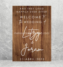 Cargar imagen en el visor de la galería, Bienvenidos a nuestra boda 🤩 Impreso
