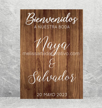 Cargar imagen en el visor de la galería, Bienvenidos a Nuestra Boda 🤩 Impreso
