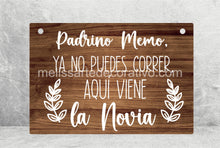 Cargar imagen en el visor de la galería, Pajecito Ya no puedes correr aquí viene la novia✨ Impreso
