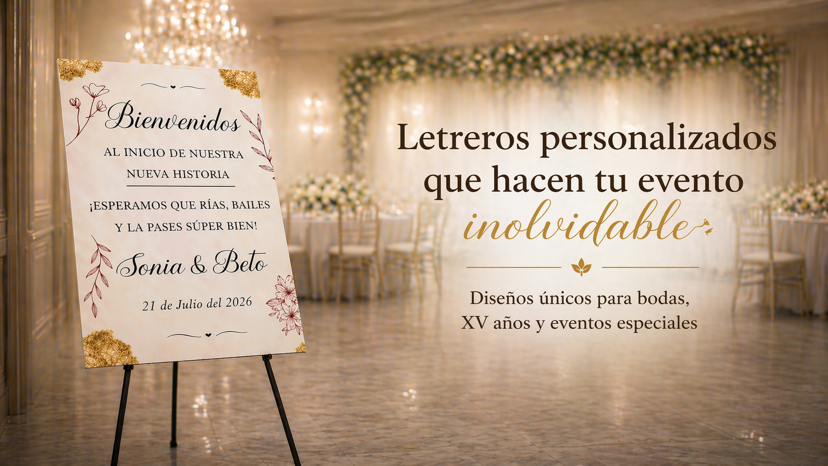 Letreros personalizados