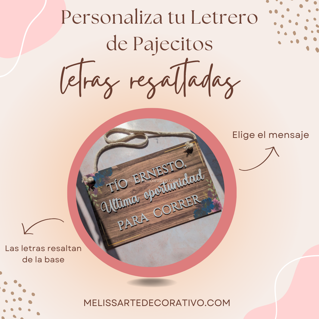 Pack 2 Pajecitos con detalles resaltados Personalizados ✨