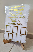 Cargar imagen en el visor de la galería, Letrero en honor 💖 Ya que alguien que amamos está en el cielo (Base NO incluida)
