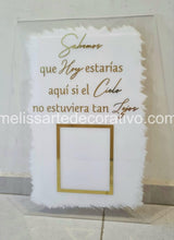 Cargar imagen en el visor de la galería, Sabemos que hoy estarías aquí 💖 (Base NO incluida)
