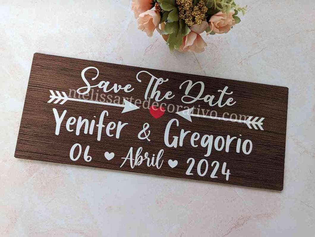 Save The Date 💖 versión Impresa