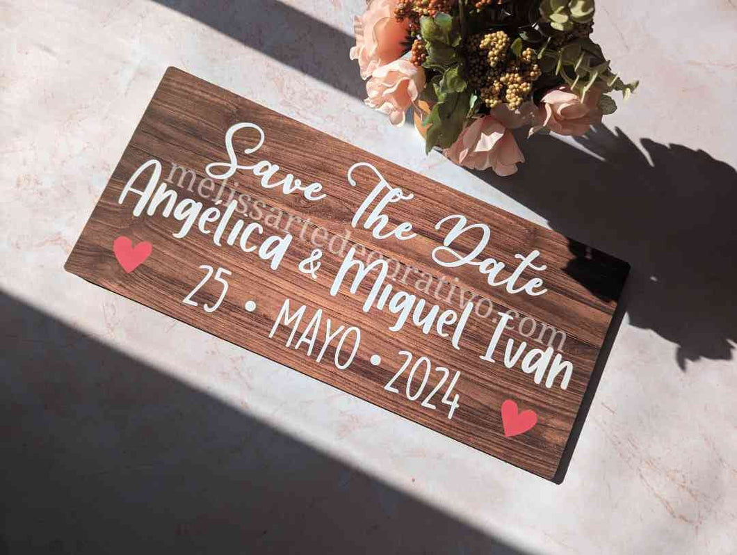 Save The Date 💖 versión Impresa