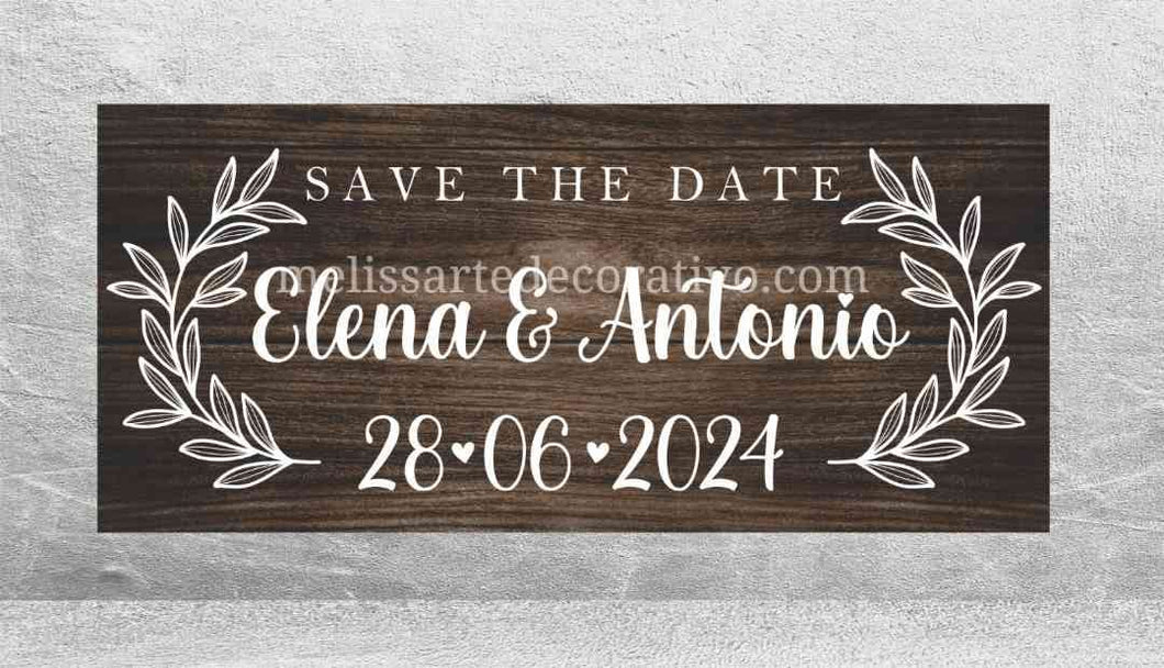 Save The Date 💖 versión Impresa