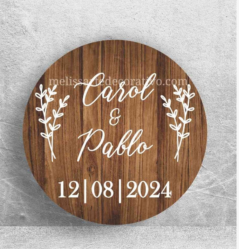 Save The Date Circular 💖 versión Impresa