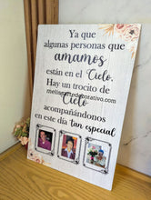 Cargar imagen en el visor de la galería, En honor / memoria 🕊️❤️ Letrero Impreso
