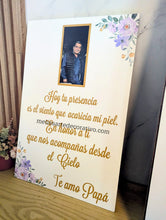 Cargar imagen en el visor de la galería, En honor / memoria 🕊️❤️ Letrero Impreso
