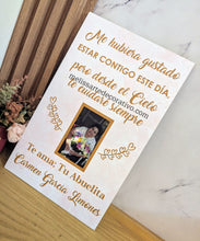 Cargar imagen en el visor de la galería, En honor / memoria 🕊️❤️ Letrero Impreso
