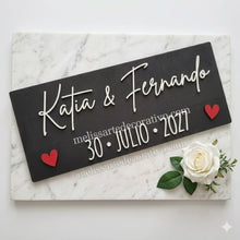 Cargar imagen en el visor de la galería, Save The Date 💖 detalles resaltados
