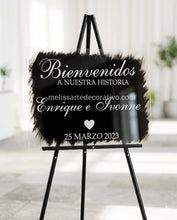 Cargar imagen en el visor de la galería, Letrero Bienvenidos 💖 (Base NO incluida)
