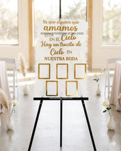 Cargar imagen en el visor de la galería, Letrero en honor 💖 Ya que alguien que amamos está en el cielo (Base NO incluida)
