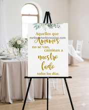 Cargar imagen en el visor de la galería, En honor / memoria 🕊️❤️ Letrero Impreso

