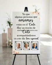 Cargar imagen en el visor de la galería, En honor / memoria 🕊️❤️ Letrero Impreso
