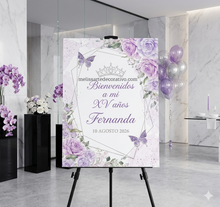 Cargar imagen en el visor de la galería, Bienvenida xv años 🤩 Impreso
