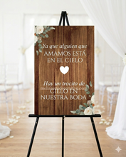 Cargar imagen en el visor de la galería, En honor / memoria 🕊️❤️ Letrero Impreso
