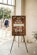 Cargar imagen en el visor de la galería, Bienvenidos Aquí empieza la fiesta 🤩 Impreso
