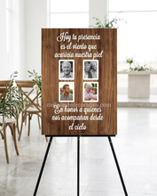 Cargar imagen en el visor de la galería, En honor / memoria 🕊️ Nos acompañan desde el cielo ❤️ Letrero Impreso

