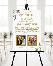 Cargar imagen en el visor de la galería, En honor / memoria 🕊️❤️ Letrero Impreso
