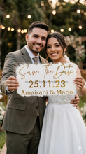 Cargar imagen en el visor de la galería, Save The Date 40x18cm 💖
