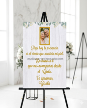 Cargar imagen en el visor de la galería, En honor / memoria 🕊️❤️ Letrero Impreso
