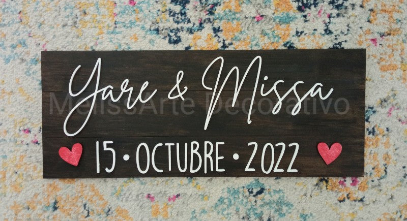 Save The Date 💖 detalles resaltados